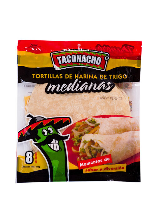 Taconacho Tortillas de Harino de Trigo